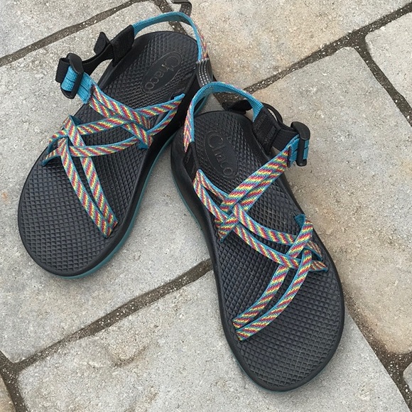 Chaco Other - Chaco Fiesta Rainbow Sandals